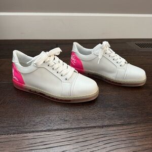Christian Louboutin Fun Vieira Leather Sneakers